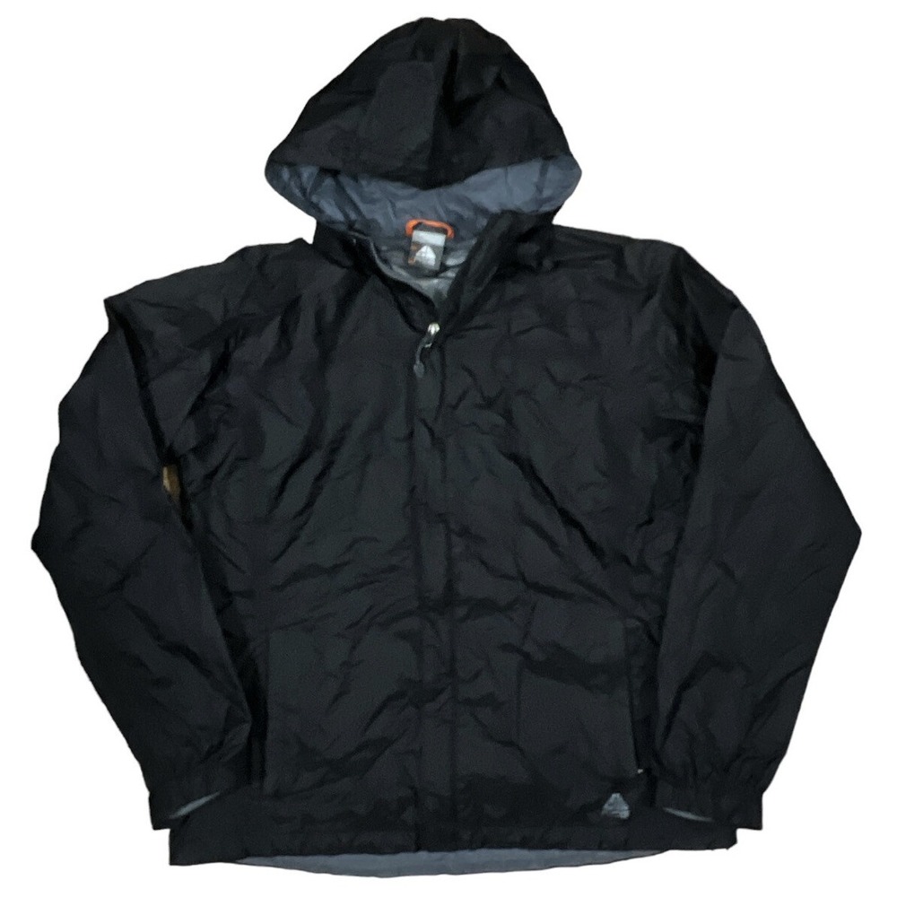 Nike Womens ACG Full Zip Black Nylon Jacket Size L